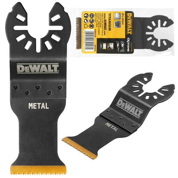 Brzeszczot do narzędzi wielofunkcyjnych docięcia metalu Dewalt DT20737-QZ