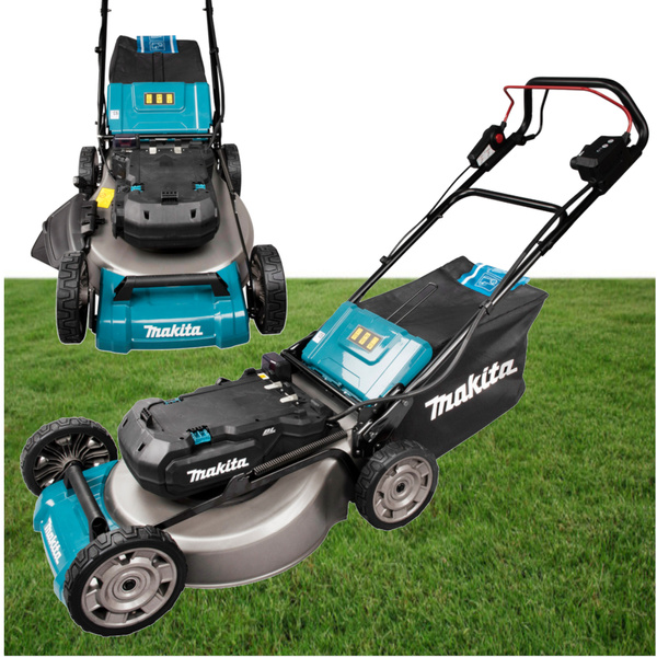 Kosiarka Makita LM001CZ samobieżna, do pracy z przenośnymi jednostkami zasilającymi PDC1200 oraz PCD01