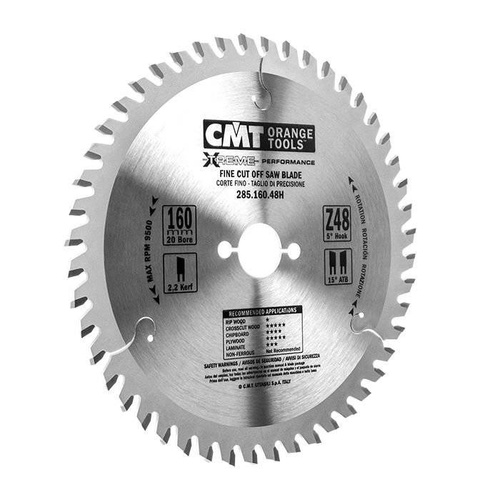 Piła hm d=160 f=20 z=48 cmt 285.160.48h