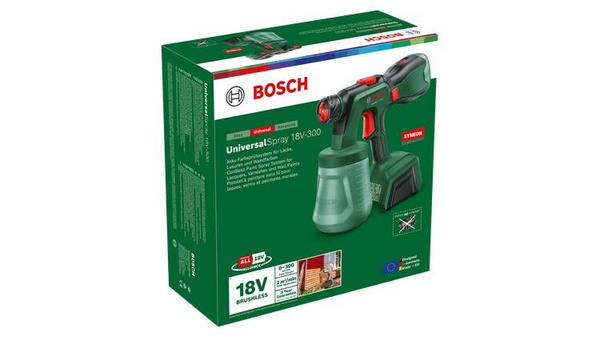 Pistolet natryskowy Bosch UniversalSpray 18 V-300 0603208100