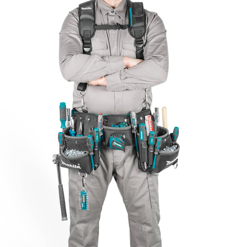 Pas narzędziowy z trzema kieszeniami Makita E-15229