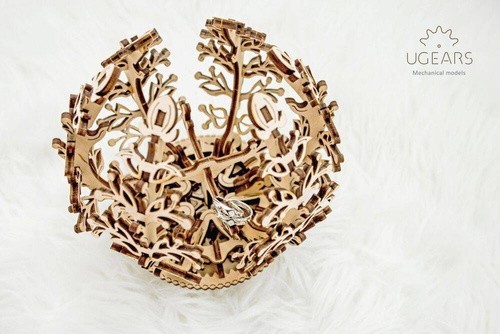 Mechaniczny kwiat - pozytywka UGEARS 70019