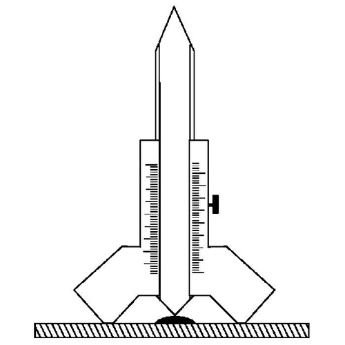 Przymiar spawalniczy Limit 25690108