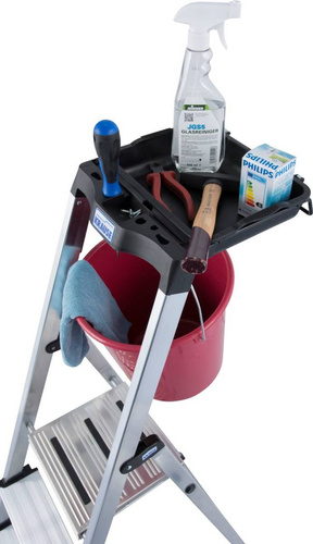 Drabina wolnostojąca SECURY 4 stopni 126528 KRAUSE