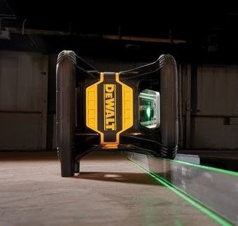 Samopoziomujący laser obrotowy DCE080D1GS Dewalt + kufer