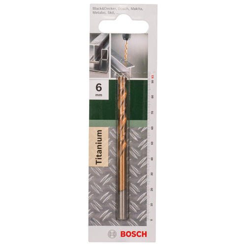 Wiertło do metalu Bosch DIN 338D 6x93mm 2609255100