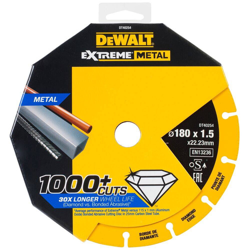 Tarcza do cięcia metalu Extreme 180 x 22,23 x 1,5 mm Dewalt