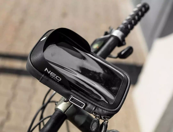 Wodoodporna torba rowerowa z uchwytem na telefon NEO Tools 91-001