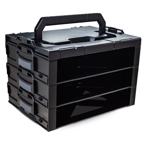Organizer z trzema szufladami Sortimo i-BOXX Rack 3 6100000338