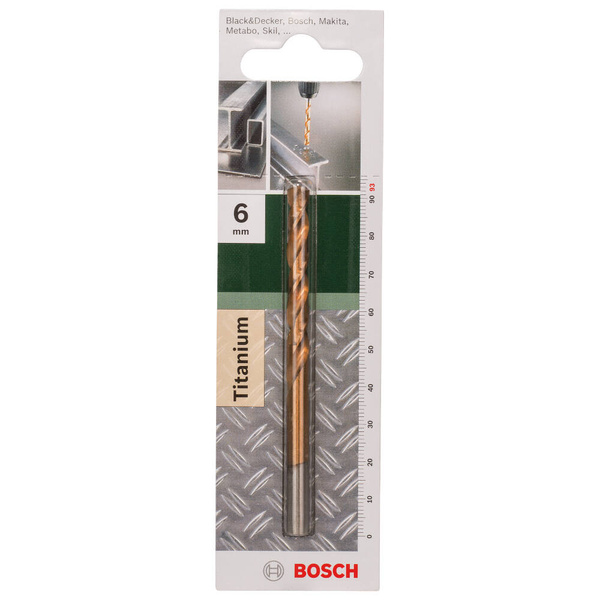 Wiertło do metalu Bosch DIN 338D 6x93mm 2609255100