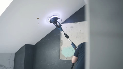 Szlifierka do gipsu Dedra DED6607 z odkurzaczem DED6607