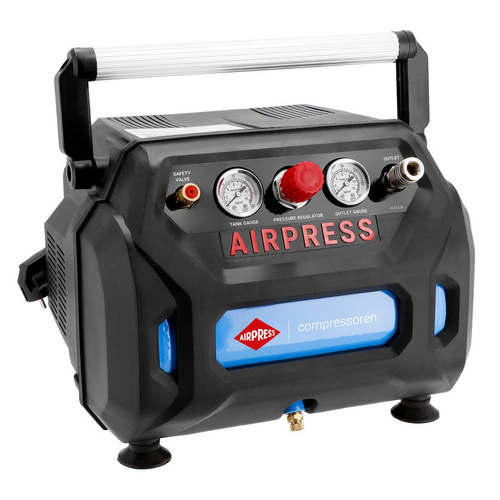 Mały kompresor bezolejowy Airpress H 215-6 8 bar 1.5 KM/1.1 kW 92 l/min 6 l BoomBox
