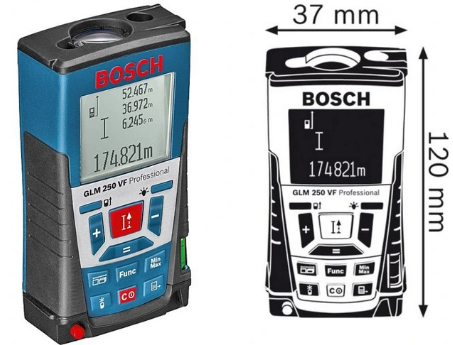 Dalmierz Bosch GLM 250 VF