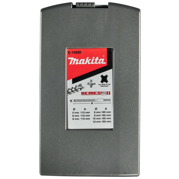 Zestaw wierteł SDS-PLUS Nemesis 2 Makita E-14928
