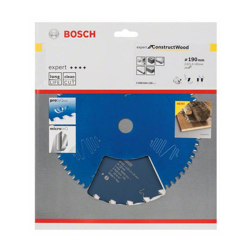 Tarcza do cięcia drewna Bosch Expert for Construct Wood 190x30 2608644139