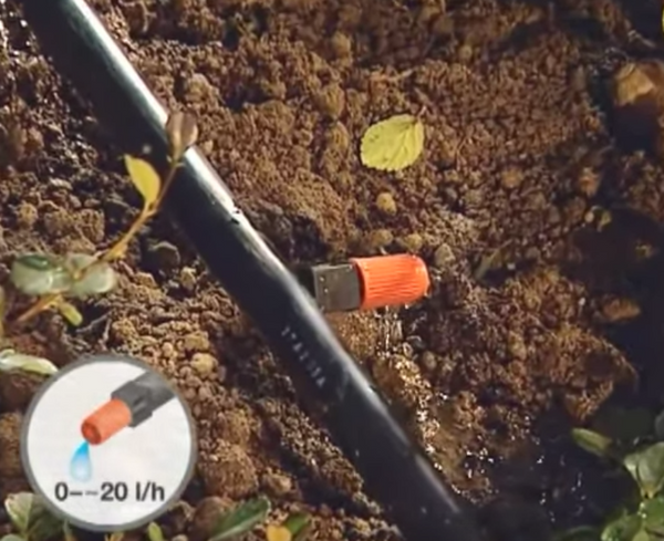 Dysza zraszająca końcowa do małych powierzchni 13 mm (1/2"), 10 szt. Micro-Drip-System GARDENA 08320-29