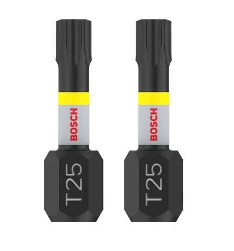 Zestaw 2 szt. bitów udarowych TX25 Bosch Impact Control 2608522475