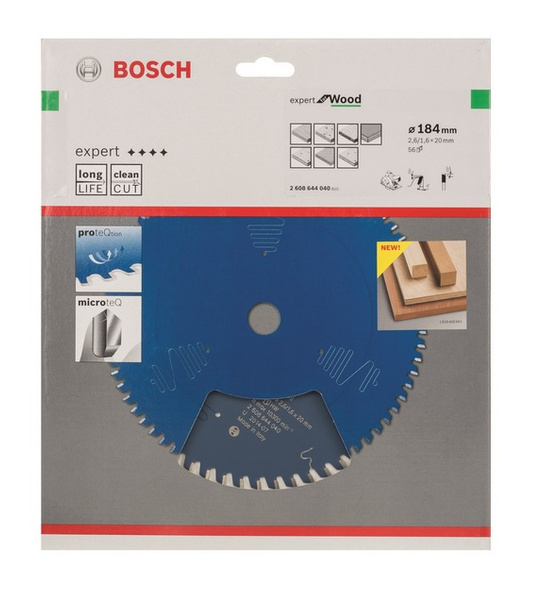 Tarcza pilarska Expert for Wood 184x20 Bosch 2608644040