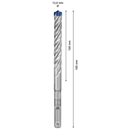Wiertło SDS Plus-7X Bosch Expert 12X100X165
