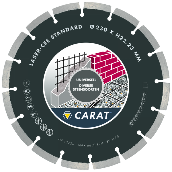 Diamentowa tarcza do cięcia Carat 350x20 mm