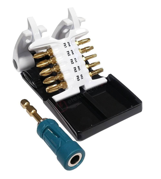 Zestaw bitów  z uchwytem magnetyczny Impact Gold B-62000 MAKITA