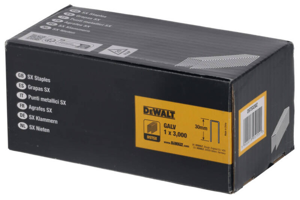 Zszywki Dewalt DSTSX30Z
