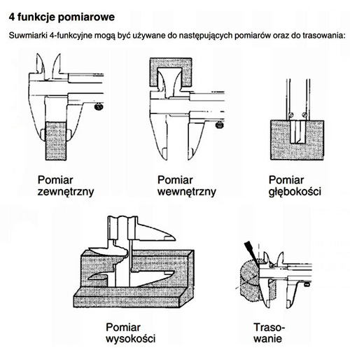 Suwmiarka noniuszowa Limit 264010109 - 150mm