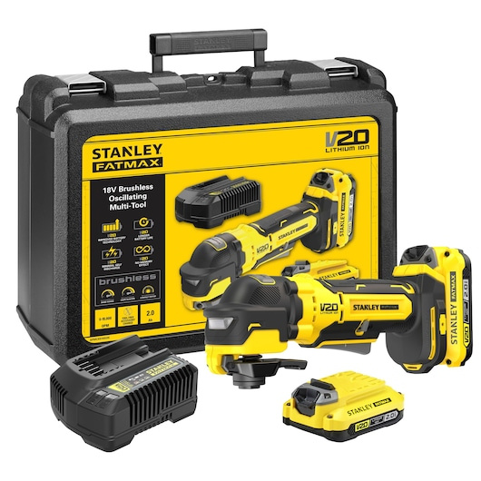 Narzędzie wielofunkcyjne Stanley Fatmax SFMCE510D2K-QW
