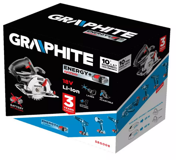 Pilarka tarczowa Graphite 58G008-BC