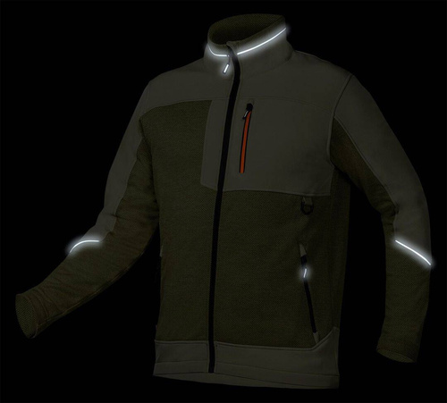 Bluza softshell OUTDOOR, zielona, NEO Tools 81-517-XXL