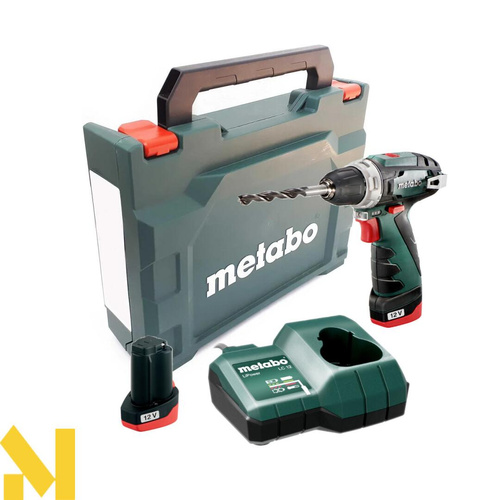 Wiertarko-wkrętarka Metabo PowerMaxx BS