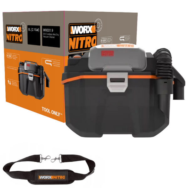 Odkurzacz akumulatorowy 20V WORX WX031.9