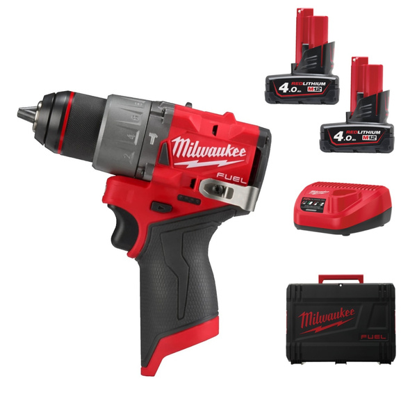 Wiertarko-wkrętarka z udarem Milwaukee M12 FPD2-402X