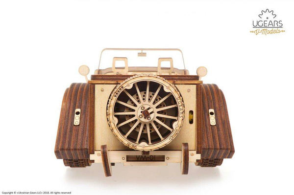 Model mechaniczny Roadster VM-01 UGEARS 70052