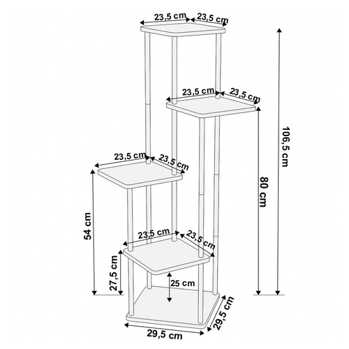 Kwietnik Belivio MADISON ROYAL OAK
