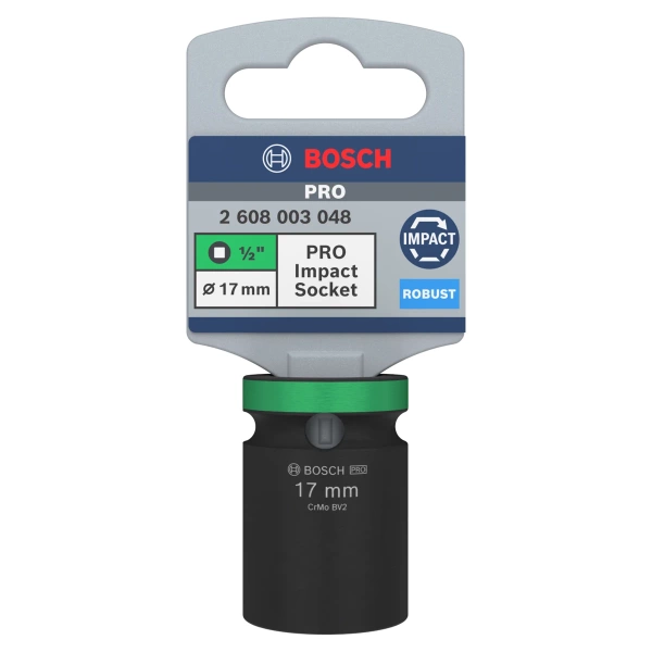 Nasadka udarowa 1/2" Bosch 2608003048 rozmiar 17 mm
