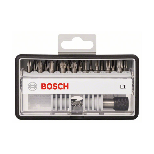 Bity do wkrętarek Bosch Robust Line L PH/PZ/T zestaw 18+1 2607002567