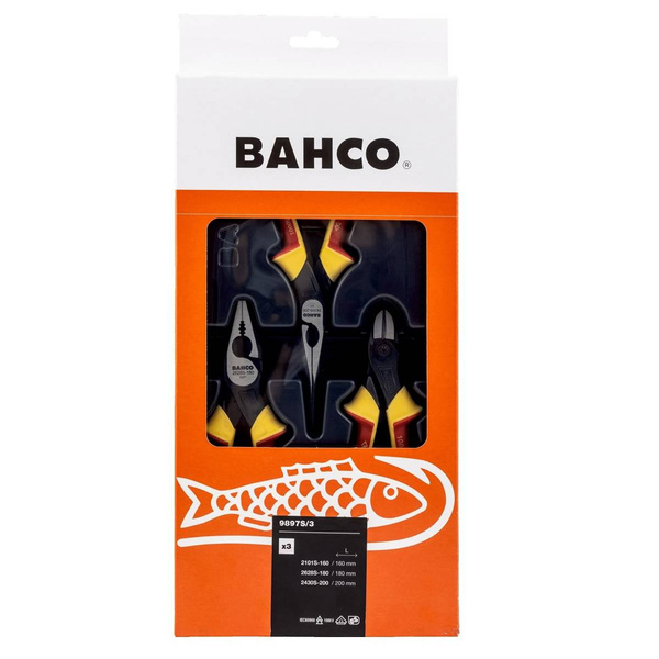 Zestaw izolowanych szczypiec Bahco 9897S/3