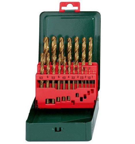 Zestaw wierteł HSS-TIN SP 19 szt. 627156000 Metabo