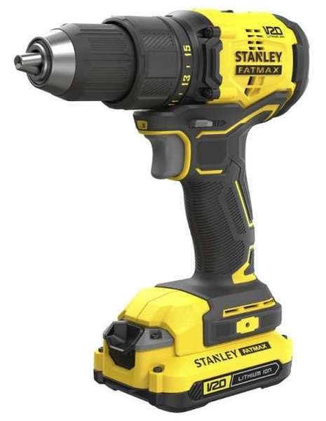 Akumulatorowa wiertarko-wkrętarka SFMCD710C2K Stanley Fatmax + 2 x akumulator + ładowarka + kufer