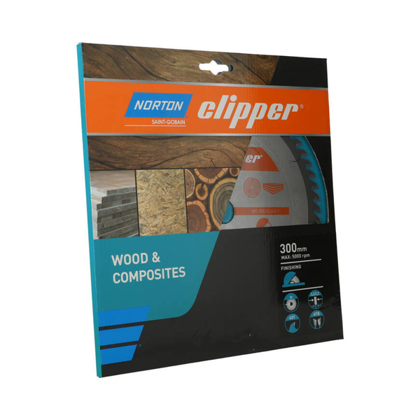 Tarcza TCT do drewna 300x30 60Z Norton Clipper 70184608122