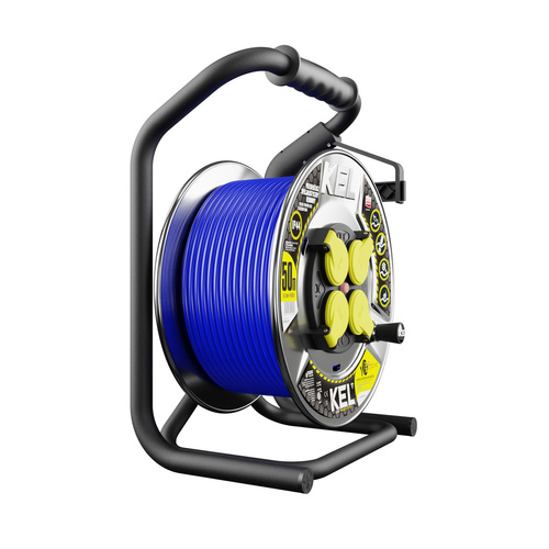 Przedłużacz bębnowy Kel Heavy Duty W-99279, 50M/3X1,5