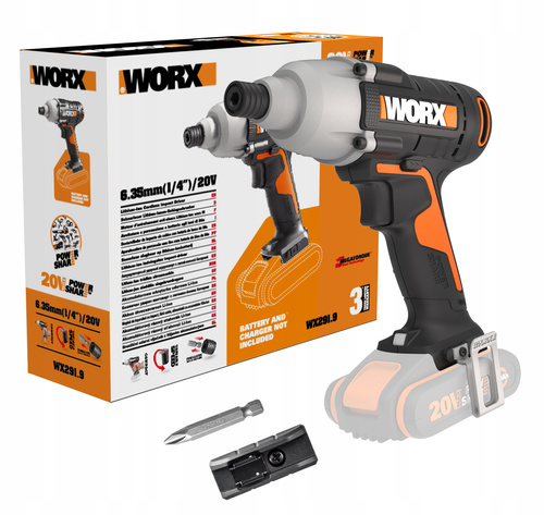 Zakrętarka udarowa Worx WX291.9