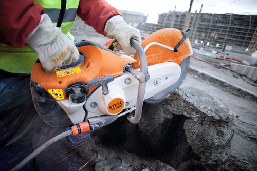 Przecinarka spalinowa do betonu Stihl TS 420 z tarczą K-ME oraz D-B20 (42382000043)