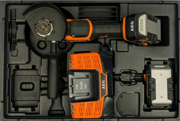 Szlifierka kątowa AEG BEWS18-125BL-502C