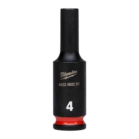 Nasadka udarowa Milwauke SHOCKWAVE™ Impact Duty 1/4" rozmiar 4 mm