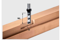 Frez do wpustów HW S12 D16/50 WP Festool 497454