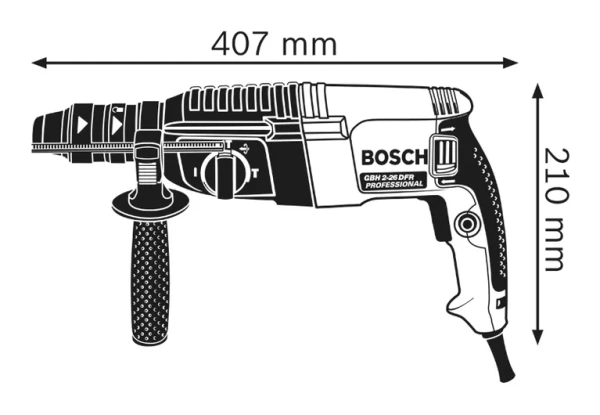 Młotowiertarka Bosch GBH 2-26 F