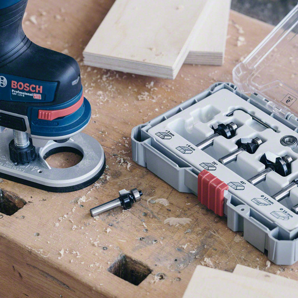 Frezy do drewna Bosch 2607017472 - zestaw 15 szt.