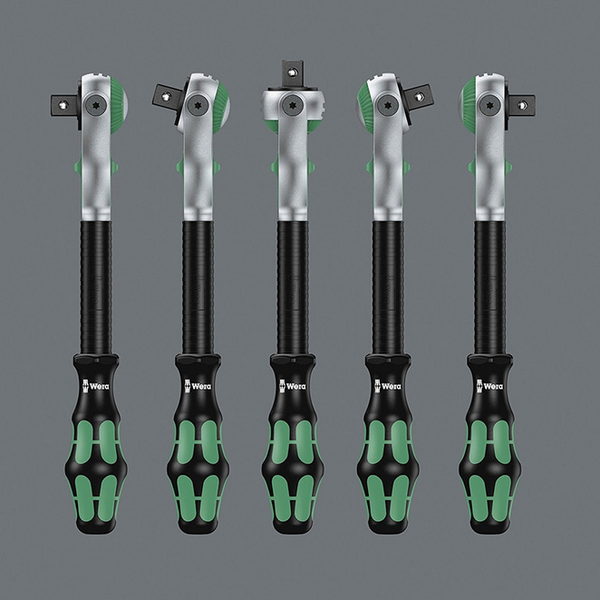 Zestaw kluczy nasadowych Wera 05004016001 + Grzechotka Zyklop Speed 1/4 8100 SA